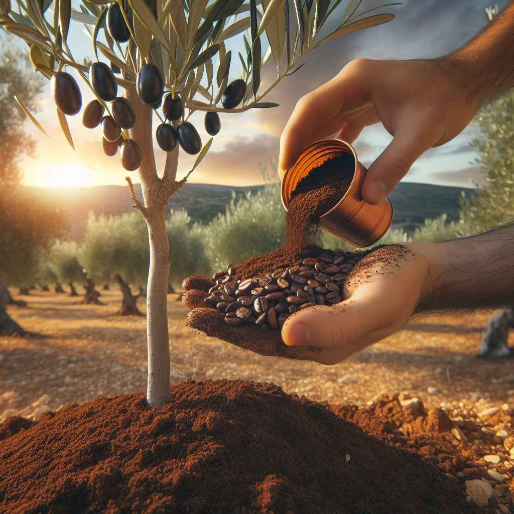 olivenbaum düngen mit kaffeesatz